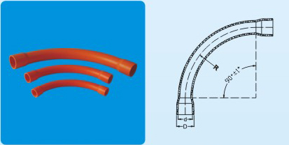 Bends 90° Orange(heavy duty)