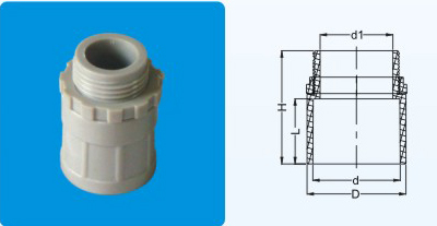 Converting Adaptor c/w Lock Rings